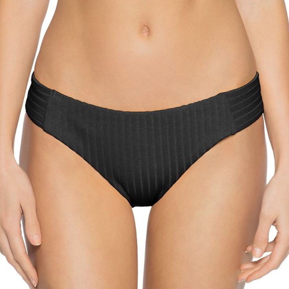 BECCA Loreto Ribbed Bikini Bottoms New $58